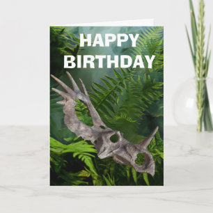 Dinosaur Skull Jussica PARTY  Card