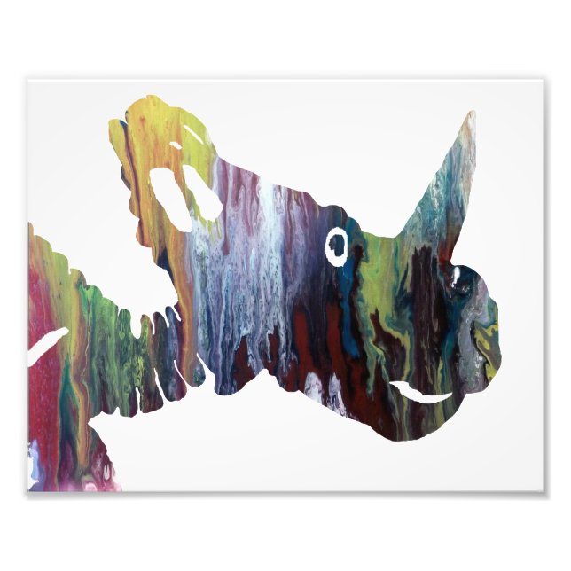 Dinosaur Skull Photo Print (Front)