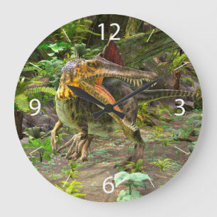 Dinosaur Spinosaurus Large Clock