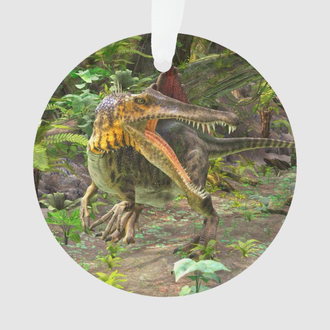 Dinosaur Spinosaurus Ornament (Front)