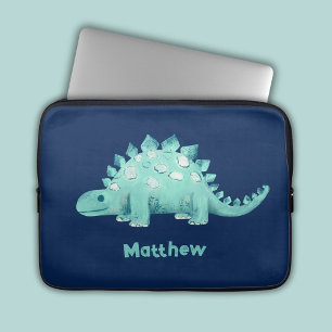 Dinosaur Stegosaurus Pattern Laptop Sleeve