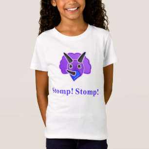Dinosaur Stomp Stomp kids shirt