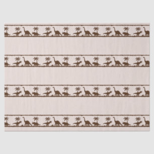 Dinosaur Stripe Tissue Paper