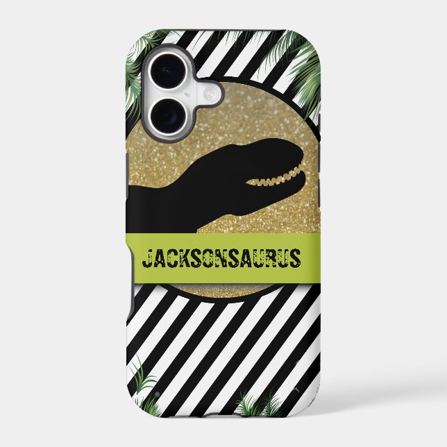 Dinosaur striped monogram (Back)