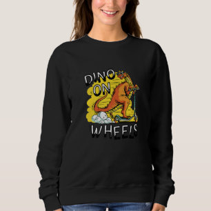 Dinosaur & Sunglasses Children S Scooter Sweatshirt