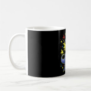 Dinosaur T-rex 4th Of July Celebrating Independenc Coffee Mug