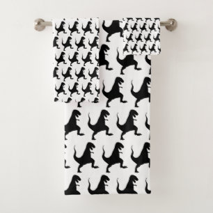 Dinosaur T-Rex Bath Towel Set