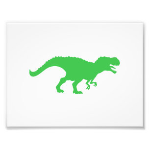 Dinosaur T-Rex - Choose background color Photo Print