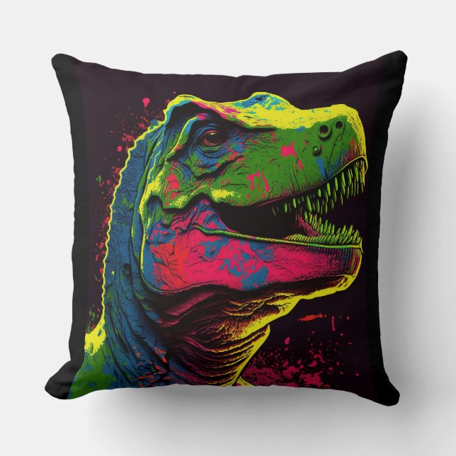 Dinosaur T Rex  Cushion (Front)