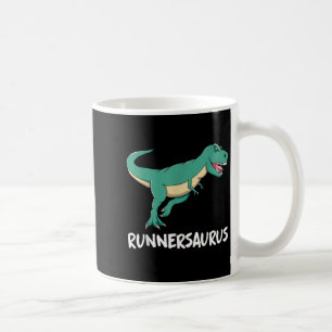 Dinosaur T-rex Dino Funny Exercise Cardio Running Coffee Mug