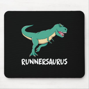 Dinosaur T-rex Dino Funny Exercise Cardio Running  Mouse Mat
