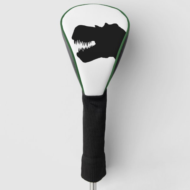 DINOSAUR T-REX FUNNY GOLF DRIVER COVER  (Front)