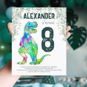 Dinosaur T-Rex Jungle 8th Birthday Party Budget