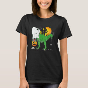 Dinosaur T Rex Mummy Pumpkin Halloween Costume For T-Shirt