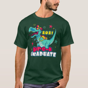 Dinosaur T-Rex Pre-K Grade Class 2021 Preschool T-Shirt