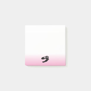 Dinosaur T. rex Skull Post-it Notes