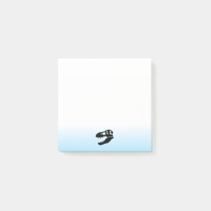 Dinosaur T. rex Skull Post-it Notes