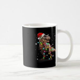 Dinosaur T-rex Tree Christmas Xmas Pet Dino Trex Coffee Mug