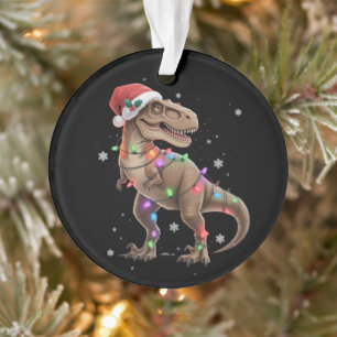 Dinosaur T-rex Tree Christmas Xmas Pet Dino Trex Ornament