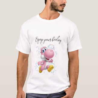 Dinosaur T-Shirt – Enjoy Your Feelings Graphic Tee