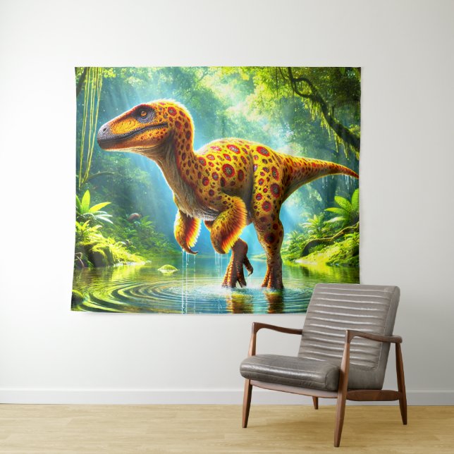 Dinosaur Tapestry (In Situ (Horizontal))