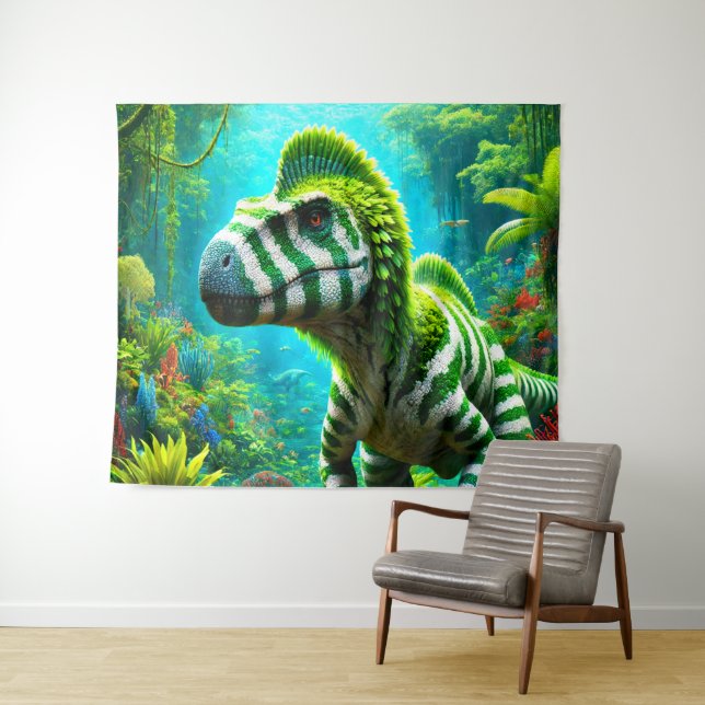 Dinosaur Tapestry (In Situ (Horizontal))