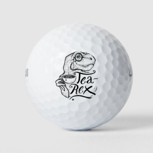 Dinosaur Tea Rex Golf Balls