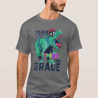 Dinosaur Team Third Grade 3Rd Class Of 2022 Teache T-Shirt