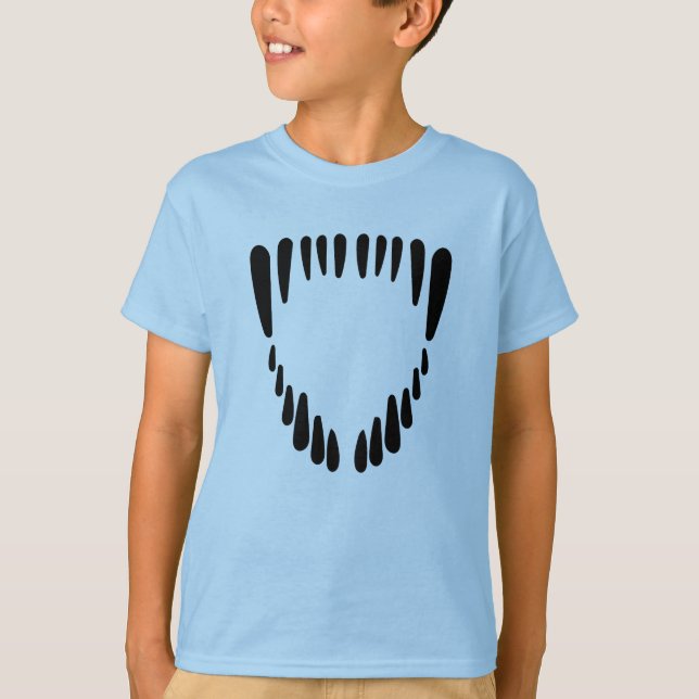 Dinosaur Teeth T-Shirt (Front)