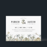 Dinosaur Theme Joint Birthday Party Invitation<br><div class="desc">Cool dinosaur theme,  joint birthday party invitation. Watercolor prehistoric foliage and dinosaur border with decorative ampersand dividing two names for a joint birthday celebration.</div>