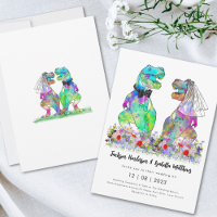 Dinosaur Theme Wedding