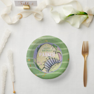 Dinosaur Themed Party Paper Plate