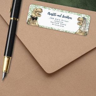 Dinosaur Themed Wedding Custom