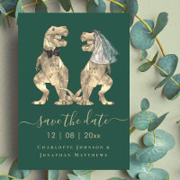 Dinosaur Themed Wedding