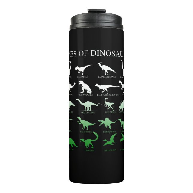 dinosaur thermal tumbler (Front)
