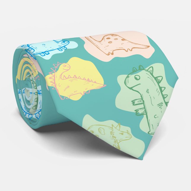 DINOSAUR TIE (Rolled)