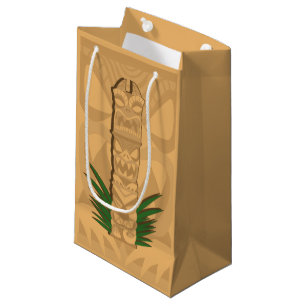 Dinosaur Tiki Totem Small Gift Bag