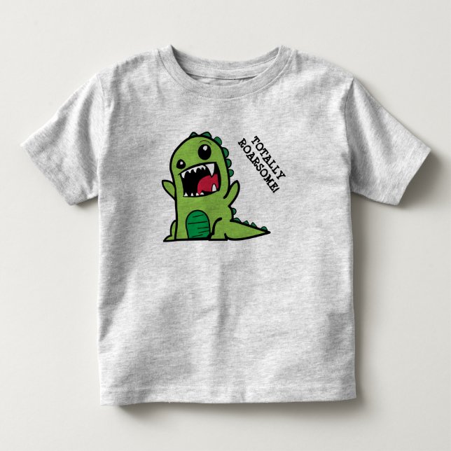 Dinosaur Toddler T-Shirt (Front)