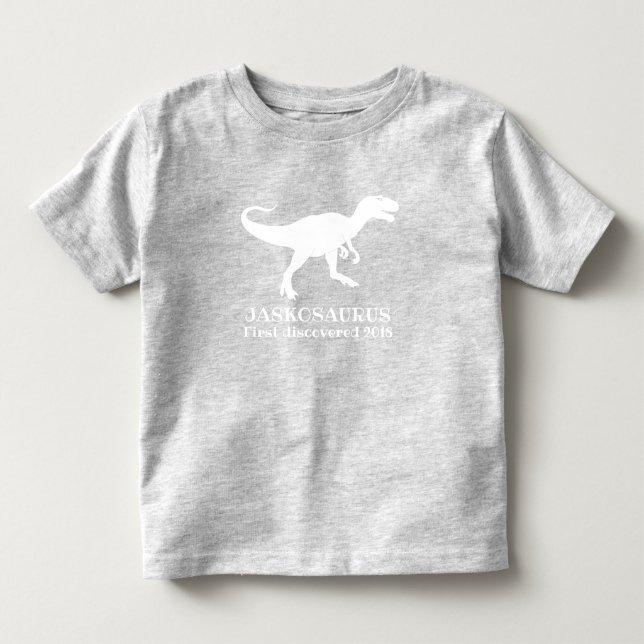 Dinosaur toddler t-shirt tee, T rex fun (Front)