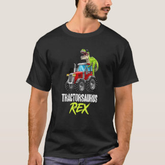 Dinosaur Tractor Tractorsaurus Rex Trex Dino on Tr T-Shirt