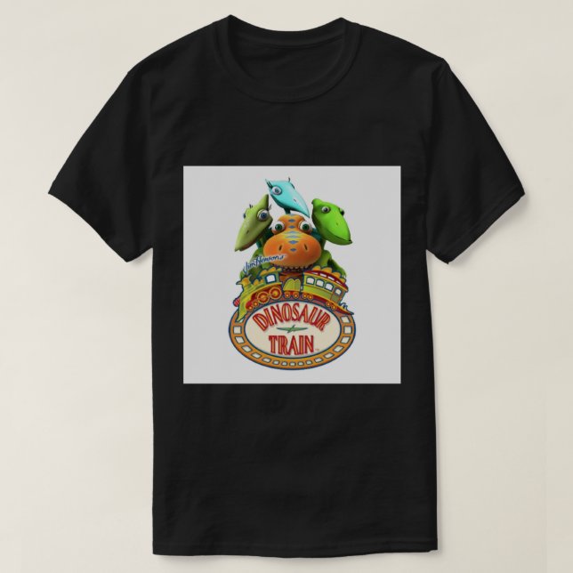 Dinosaur Train Cartoon kids tv show  Poster.png T-Shirt (Design Front)