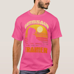 Dinosaur Trainer Halloween Vintage Retro Dinosaur T-Shirt