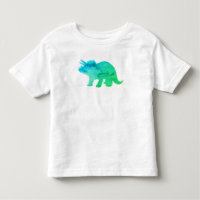 Dinosaur Triceratops Neon Painting