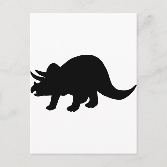 Dinosaur - Triceratops Postcard (Front)