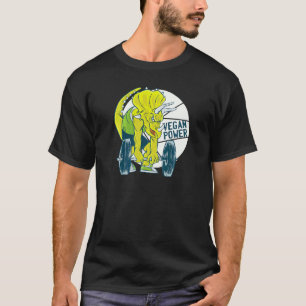 Dinosaur Triceratops Workout Gym Veggie Vegetarian T-Shirt