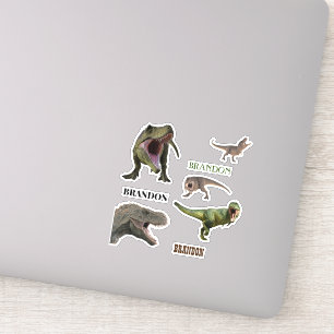 Dinosaur Tyrannosaurs T-rex Name monogram