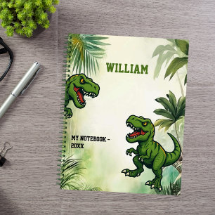 Dinosaur Tyrannosaurus Rex jungle Notebook