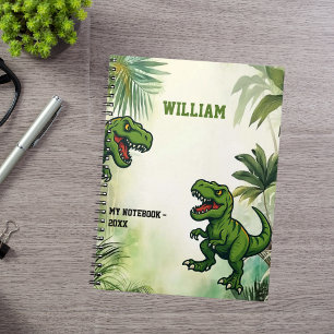 Dinosaur Tyrannosaurus Rex jungle Notebook