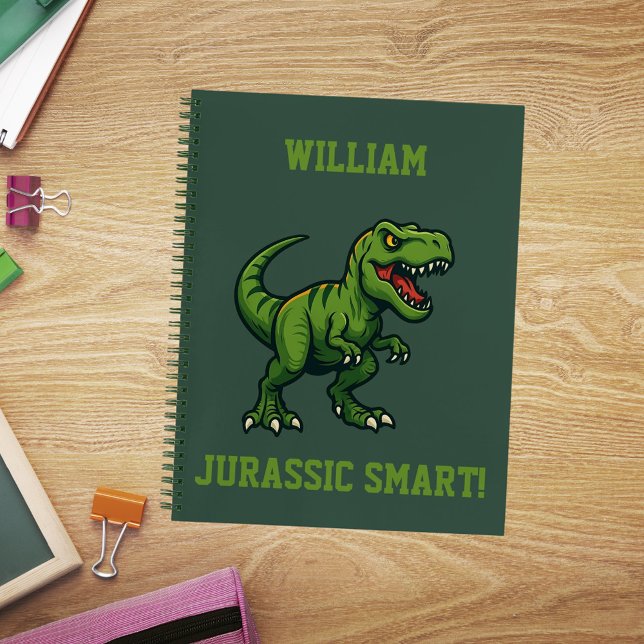 Dinosaur Tyrannosaurus Rex Jurassic quote Notebook (Creator Uploaded)