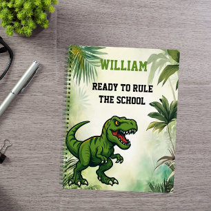 Dinosaur Tyrannosaurus Rex quote jungle Notebook